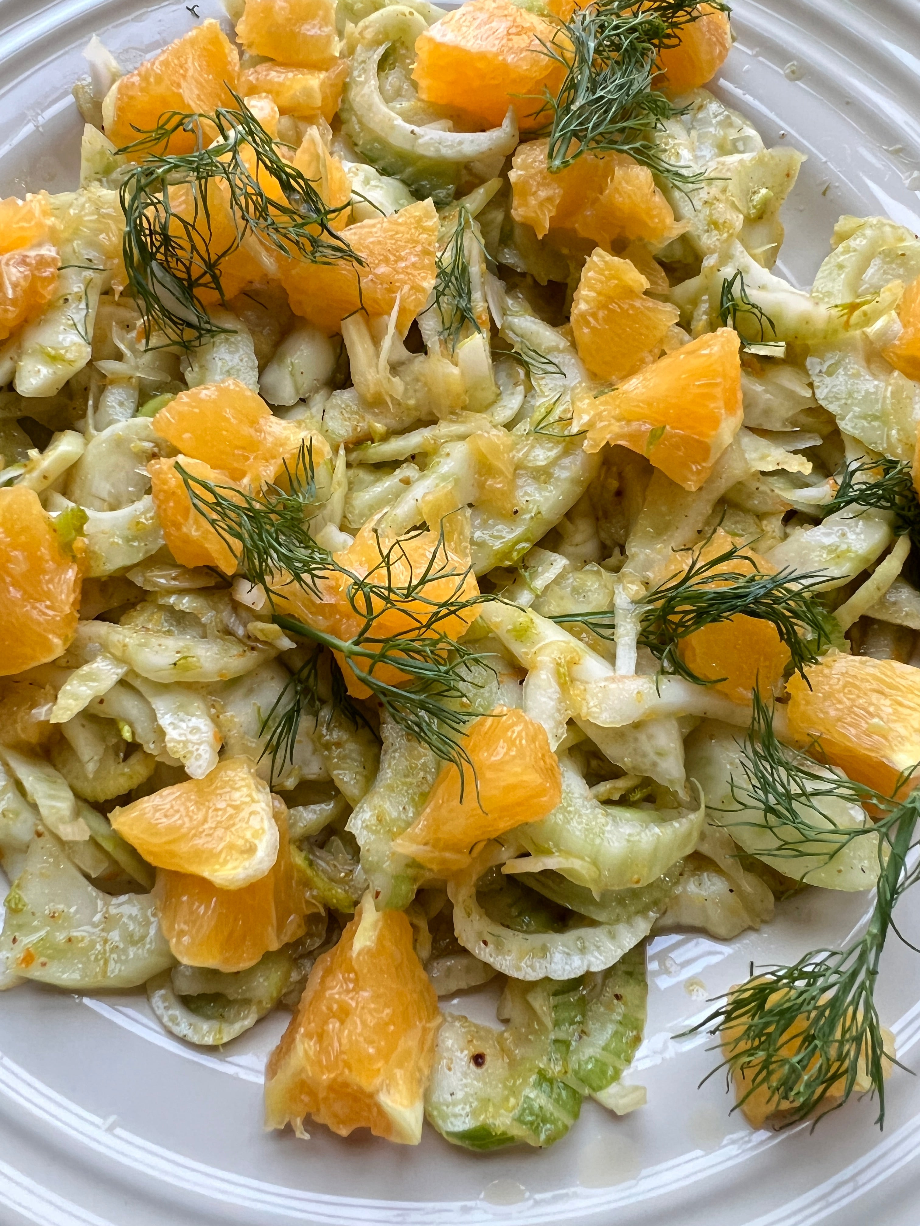 Fennel, Coriander & Orange Salad